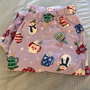 Old Navy Purple Holiday pajama pants XL tall